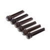 Alnicov 6PCS Guitar Bridge Pins,Rosewood Pins,Guitar Replacement Parts