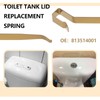 Create idea 4pcs Push Plate Actuator Plate Cover Plate Cistern