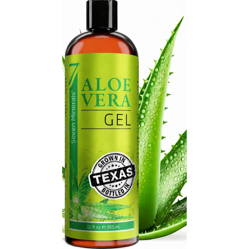 Seven Minerals - Gel de Aloe Vera - 99% Orgánico