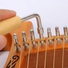 zutisay Piano tuning wrench autoharp tuning wrench L-shape Harp tuning