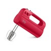 RISE BY DASH Red 5 Speed Hand Mixer