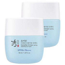 Partner_Reference Sooryehan Hyobidam Moisture Spring Moisturizing Sunquid SPF50+ PA++++ 50ml 2pcs / 수려한 효비담 수분샘 수분어린 선퀴드 SPF50+ PA++++ 50ml 2개