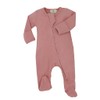 Newborn Baby Clothes - Baby Organic Cotton Long Sleeve Ribbed