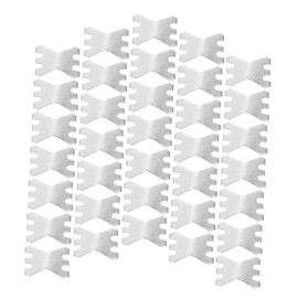 ORFOFE Aluminum Bandage Fastener 100pcs Bandage Clips for Sprains Strains Reusable Portable