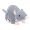 Plush Mouse Toy Funny High Simulation Gray Stuffed Mouse Animal