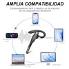 JKMX Audifonos Bluetooth Cancelación del Ruido Inalámbrico Auriculares Manos Libres