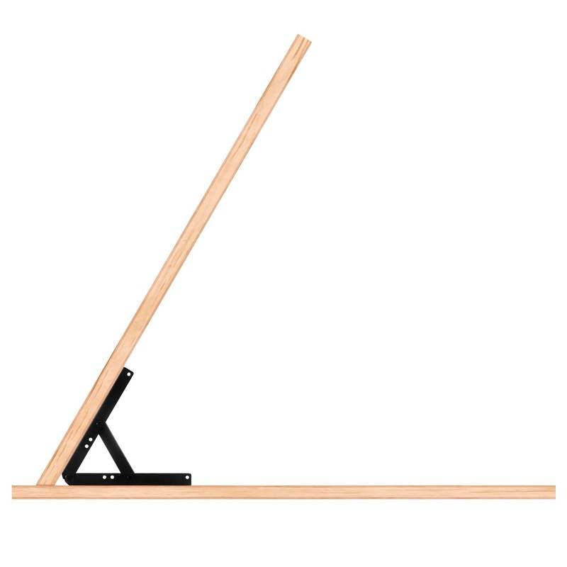 Sihnman Heavy Duty Adjustable Angle Bracket (2 pc) for Wall