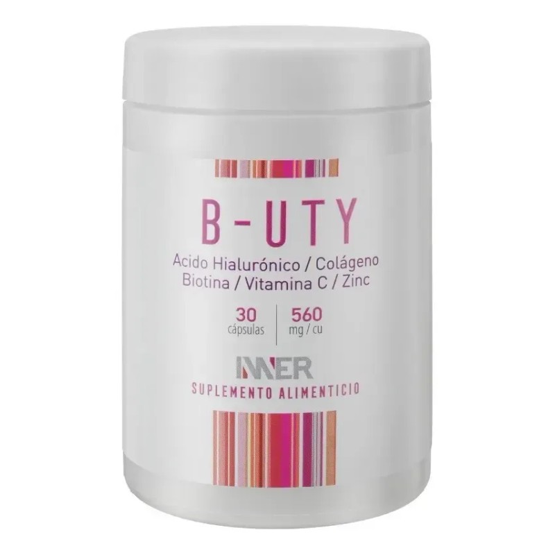 Suplemento Nutricional INNER BIENESTAR Acelera Metabolismo e Hidrata Cápsulas
