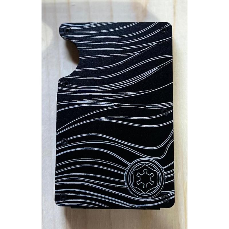 Beskar Ingot style Slim Wallet - Color: Army Green