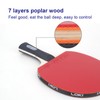 LOKI Table Tennis Bat Set Duo - 2 Bats with