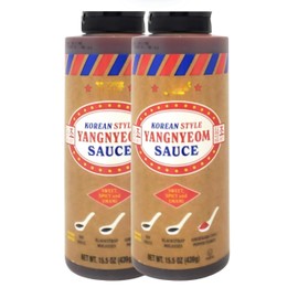 Korean Style Yangnyeom Sauce 15.5oz/439g (Pack of 2)