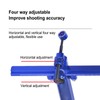 Archery Recurve Bow Sight Iron Adjustable T Shape Quick Release