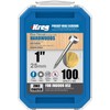 Kreg - Pack of 100 Galvanised Screws - 6 x