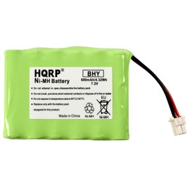 HQRP 7.2V Battery Compatible with Honeywell Intrusion 300-06868 TSS Keypad, 8DLLKP500 8DLTSSCBASE1 8DLWLTP100 WLTP100 LKP500 Lyric Smart Peripheral Wireless Keypad TouchPad ADT