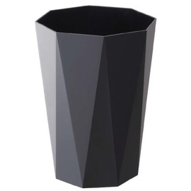 Yamazaki Industries Trash Can 6412 Diamond Black