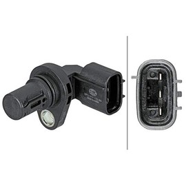 HELLA 6PU 013 122-601 Sensor, crankshaft pulse - 3-pin connector - with seal ring