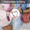 Portable Lip Balm Organizer Case with Keychain, Travel Chapstick Holder