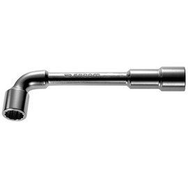FACOM 76.8PB Pipe Wrench - 12-Point x 6-Point Profiles - Red and Black, 8 mm