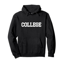 College 80s Party Animal Retro Pullover Hoodie