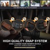 WERFORU Mens Leather Belt Strap Without Buckle Replacement Leather Belt