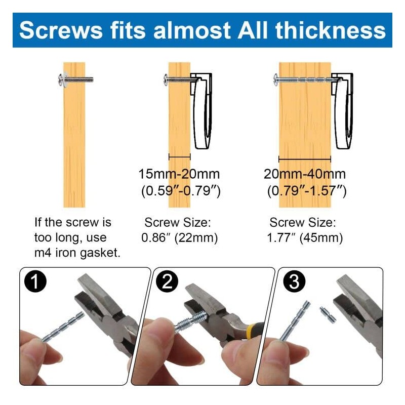 WEAVERBIRD 2 Pcs Cabinet Knobs Kitchen Hardware Drawer Pulls Rings