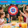 29 Inch Kids Dart Board, Double-Sided Dartboard with 12 Sticky