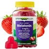 SCHMIDT EMPIRE Non-GMO Melatonin Gummies, Strawberry Flavor, 5 mg, Sleep Support, 120 Count (Pack of 1)