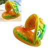 Swim Ring Awning Unique Shape Gasbag Comfortable Backrest Swimming Ring