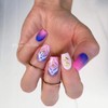 Whats Up Nails - Aztec Vinyl Stencils for Nail Art