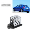 Radiator Fan Relay Resistor 1267E3 Accessory Replacement for Peugeot 206