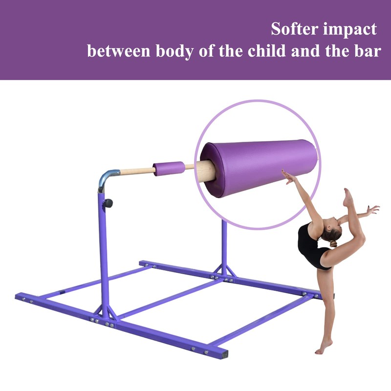 Gymnastics Bar Pad Protective Sleeve for Gymnastics Bars, Uneven Bars