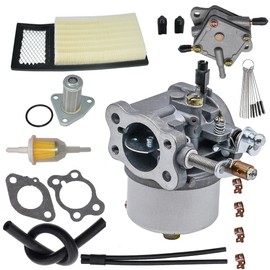Lanigram 72558G01 Carburetor Fit for EZGO Golf Cart Gas Car 350cc compatible With Robin TXT Medalist 4-Cycle Workhorse ST350 CarbReplace for 72873-G01 72840-G02 72558-G05 72021-G01 17559 520-184 With Gaskets