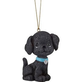 Precious Moments 226401 I Labradore You Black Labrador Resin Figurine, Multicolor