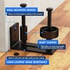Lvyesea 2 Pack Barn Door Floor Guide, Sliding Barn Door