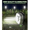 BITPOTT Bright Solar Pathway Lights, 4 Pack Solar Lights Outdoor