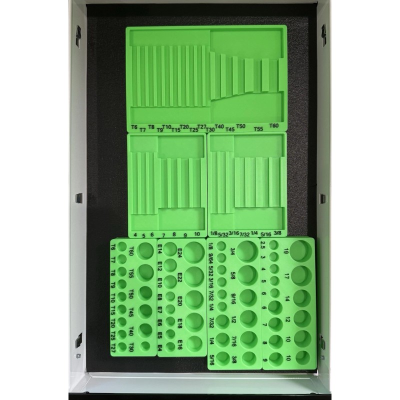 DesignsbyLou Harbor Freight Quinn Master Bit Socket Set Organizer –