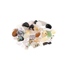NKlaus 14691 100 g Natural Tumbled Stones 10-15 mm Healing Stones Gemstones Gemstones Decoration