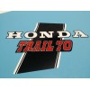 HONDA CT70 TRAIL70 1972 FRAME DECAL GRAPHIC SET (#H47)
