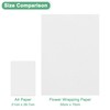 M METERXITY 20-Sheet Flower Wrapping Paper, Waterproof Floral Wrapping Pearlescent