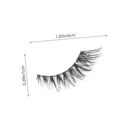 Healeved 5pairs Realistic Kiss Lashes Bulk Pack Fake Eyelashes Strip Lash Extensions for Women Bulk