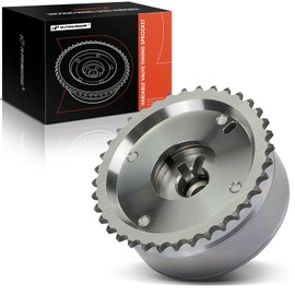 A-Premium Intake Engine Variable Valve Timing (VVT) Sprocket Gear Camshaft Adjuster Phaser Compatible with Toyota Prius C 2012-2020, Yaris 2006-2019, Echo 2001-2005 & Scion xB xA 2004-2006