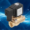 2 Way Solenoid Valve Brass Solar Electric Normally Closed Pipeline