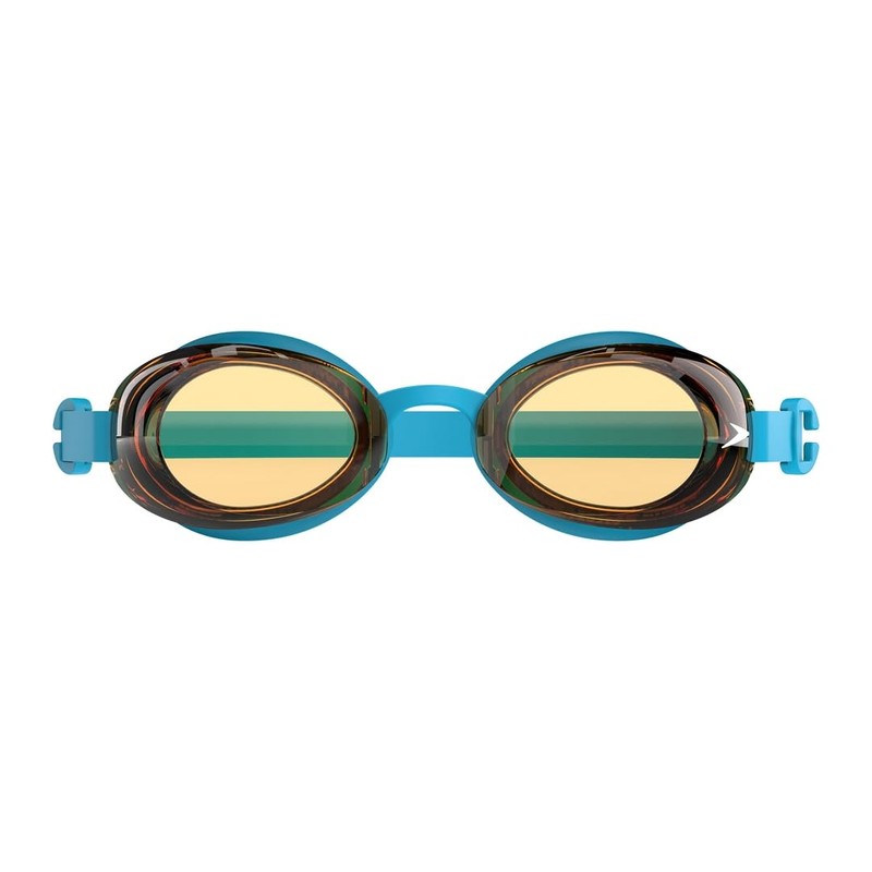 Speedo Jet 2.0 Unisex Kids Swimming Goggles Azure Blue/Parrot One