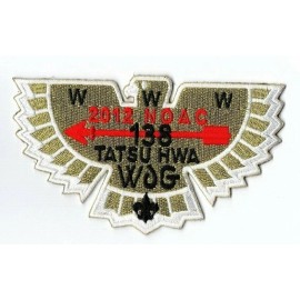 Boy Scout OA Lodge 138 Ta Tsu Hwa 2012 NOAC Gold Bird Flap