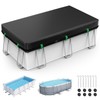12x24 FT Rectangular Pool Cover, Solar Covers for Above Ground