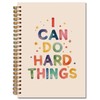 JINYO I Can Do Hard Things Inspirational Notebook, Motivational Positive