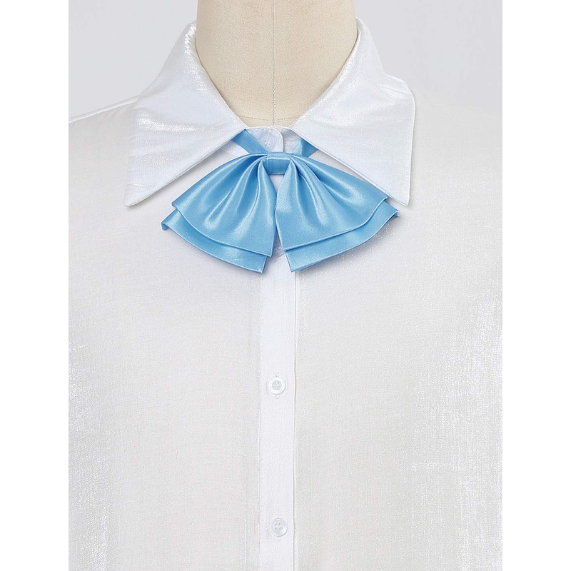 Allegra K School Ribbon, Ribbon Tie, Uniform Ribbon, Bowtie, Bowtie,
