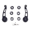 TAKPART Billet Aluminum 4-1/4" Window Crank Handle Kit Compatible for