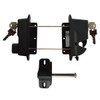 Keystone Black Nylon Polymer Key-Lockable Latch | 2 Sided |