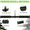 Tricep Pressdowns Straight Bar Cable Attachment ，360 Degree Rotating Bicep
